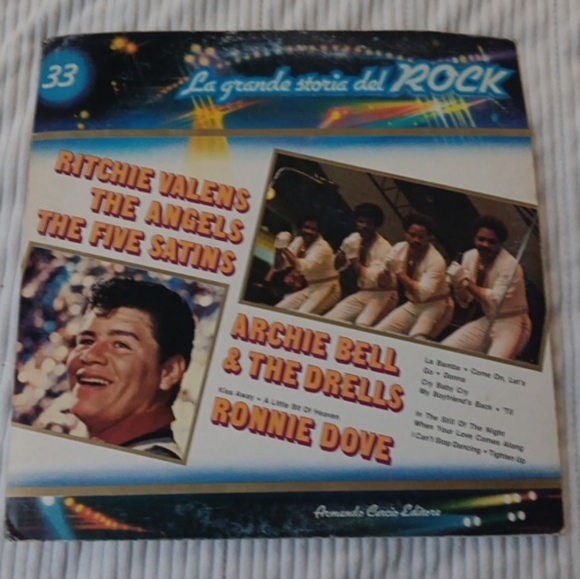 223 LA GRANDE STORIA DEL ROCK N. 33 Ritchie Valens THE ANGELS LP - Picture 1 of 4